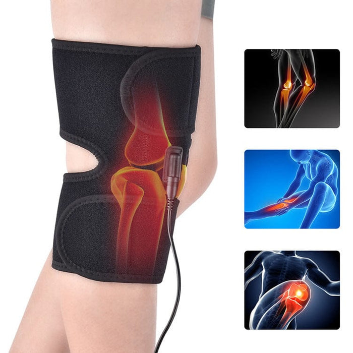 Winter health athlete knee pads electric heating knee pads hot compress moxibustion electric heating leg pads elderly knee warm old cold legs