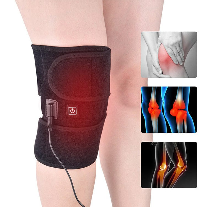 Winter health athlete knee pads electric heating knee pads hot compress moxibustion electric heating leg pads elderly knee warm old cold legs