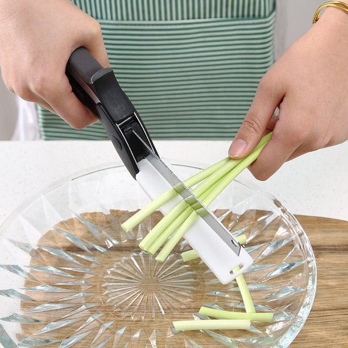 Multifunctional food scissors baby food scissors food supplement vegetable grinder crushing tool noodle scissors