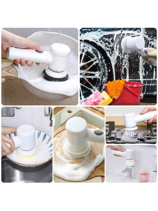 Xiyin TEMU's popular electric cleaning brush for kitchen and bathroom, multi-functional cleaner, electric shoe shine, cross-border shipping