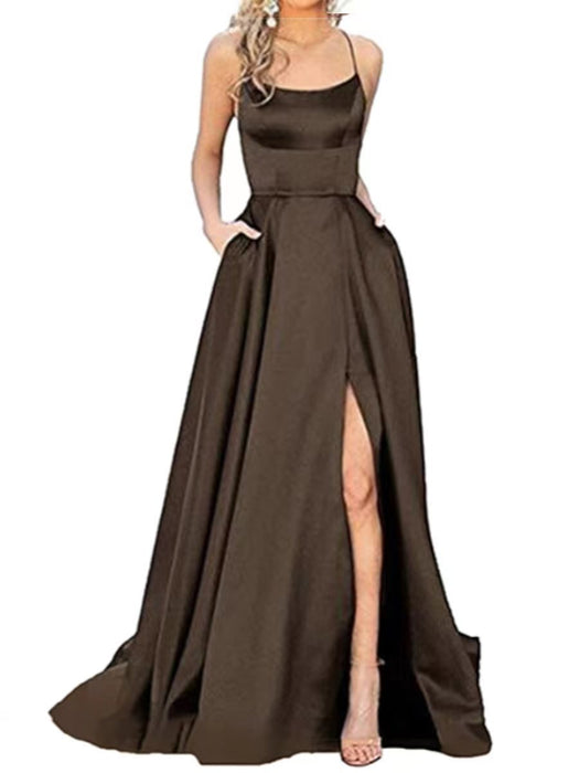 Amazon European and American cross-border bridesmaid dress long dress slimming strapless bestie Amazon bridesmaid group evening dress