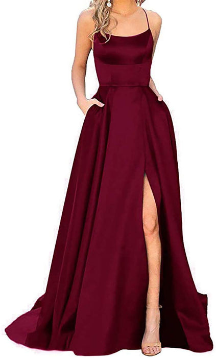 Amazon European and American cross-border bridesmaid dress long dress slimming strapless bestie Amazon bridesmaid group evening dress