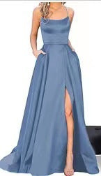 Amazon European and American cross-border bridesmaid dress long dress slimming strapless bestie Amazon bridesmaid group evening dress