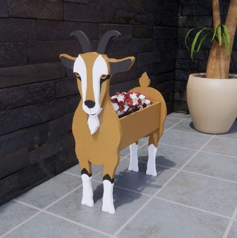 goat plant pot Cross-border hot Planter planter cow flower pot outdoor planting goat — GO-E-MALL
