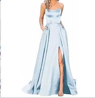 Amazon European and American cross-border bridesmaid dress long dress slimming strapless bestie Amazon bridesmaid group evening dress