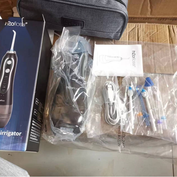 h2ofloss water flosser oral irrigator hot on amazon