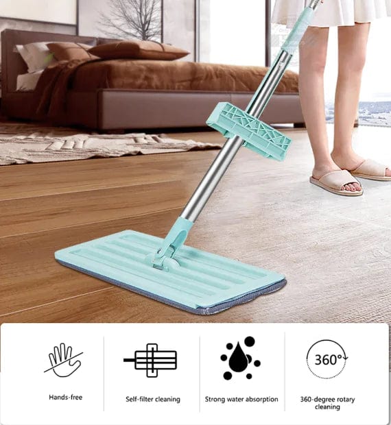 360 Hands-Free Microfiber Floor Mop