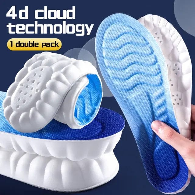 4D Cloud Sports Insoles: Orthopedic