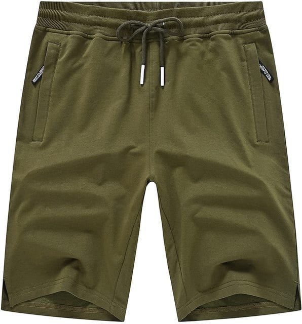 Drawstring Men&#39;s Shorts Pants Cotton Fit Slim Elastic Sports Shorts Man Casual Running Trendyol Sweatpants Male Clothing