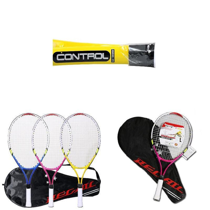 Newly Kids Junior Children Sports Tennis Racket Aluminum Alloy Pu Handle Tennis Racket Raquete Beach Tennis
