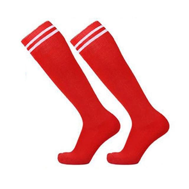 1 Pair Football Sports Socks Long  Knee Cotton Spandex Kids   Legging Stockings Soccer Baseball Ankle Adults Children Socks