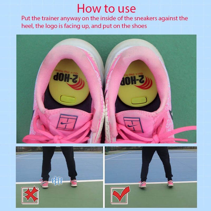 2-HOP Quick Step Trainer Tennis Fast Step Exerciser Artifact Auxiliary Equipment Single Beginner Child