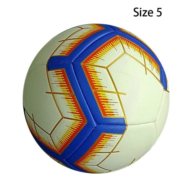 JANYGM Soccer Balls Size 5 Professional Red PU Material Wear-resistant Match Footballs Training League Stitch bola de futebol