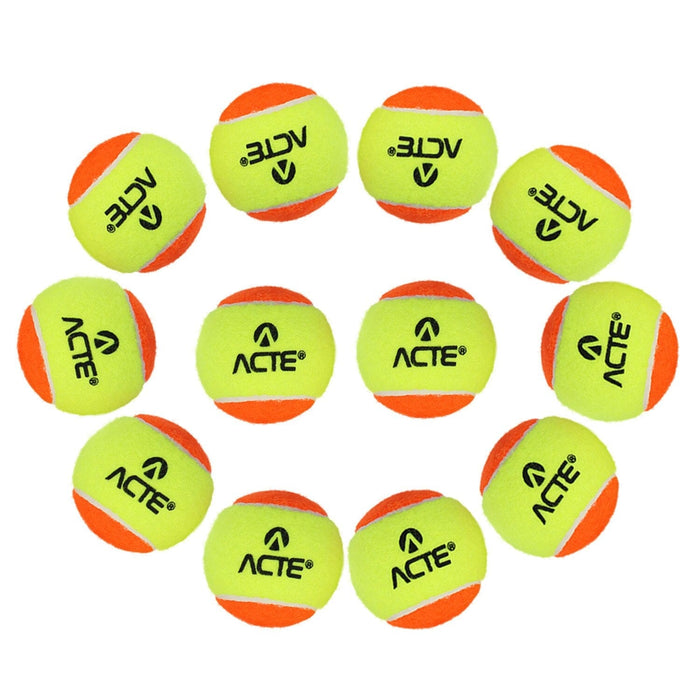 Beach Tennis Balls 9 Pcs Professional 50% Standard Pressure for Kids Tennis Accessories Training Balls with Box