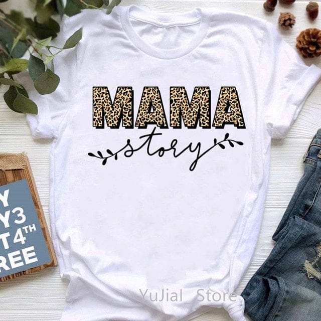 Golden My Mom The Real Queen Graphic Print T-Shirt Women Clothing Crown Super Mama Tshirt Femme Basketball Mother T Shirt Tops