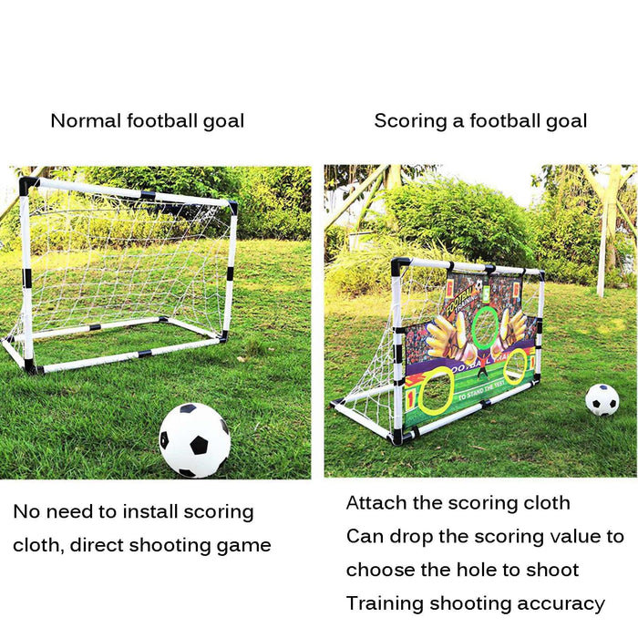 Folding Post Net Soccer Goal Net Football Goal Net Football Soccer Goal Post Net For Sports Training Match Replace Adult Kid
