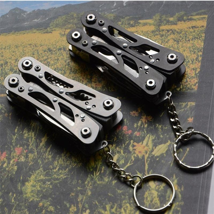 Outdoor Camping Survival Tools Multitool Tactical Pliers Versatile Repair Folding Screwdriver Military Stainless Steel EDC Gear