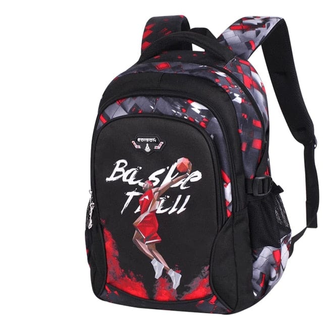 printing football schoolbag cut anime backpack travel bag soccers school bags for teenage boys mochila escolar infantil menino