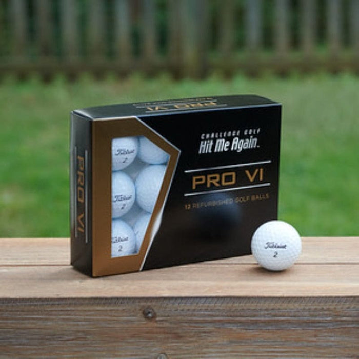 ProV1 Used Golf Balls, White, 12 Pack