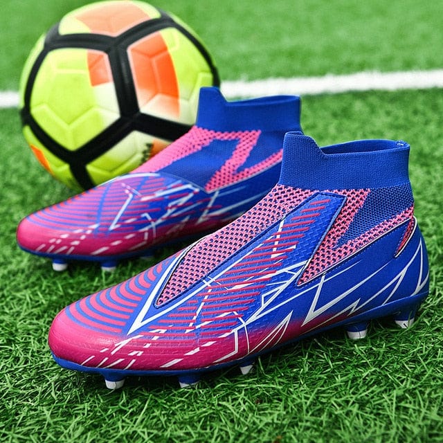Men Soccer Shoes Top Quality Football Boots Training Cleats Grass High-quality Trend Non-Slip High Ankle Comfortable Training