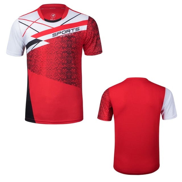 Men Women Tenis Tshirt, Quick-dry Breathable table tennis shirt kits, Training tennis team T-shirt,Badminton shirt clothes