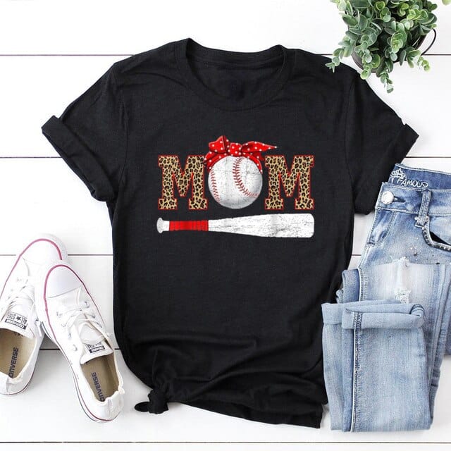 Baseball Mom Shirt - baseball shirt  Sports Apparel  woman tshirts  graphic t shirts  y2k aesthetic  harajuku aesthetic clothes