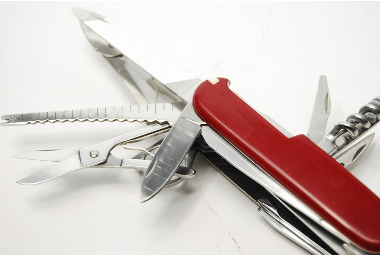 Multifunctional Stainless Steel SwissArmy Knife