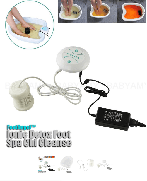 FOOTANGEL IONIC DETOX FOOT SPA CHI CLEANSE UNIT