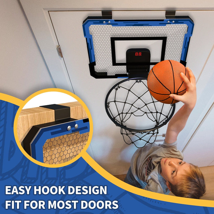 Kids Sports Toys Basketball Balls Toys for Boys Girls 3+ Years Old Wall Type Foldable Basketball Hoop Throw Outdoor Indoor Games