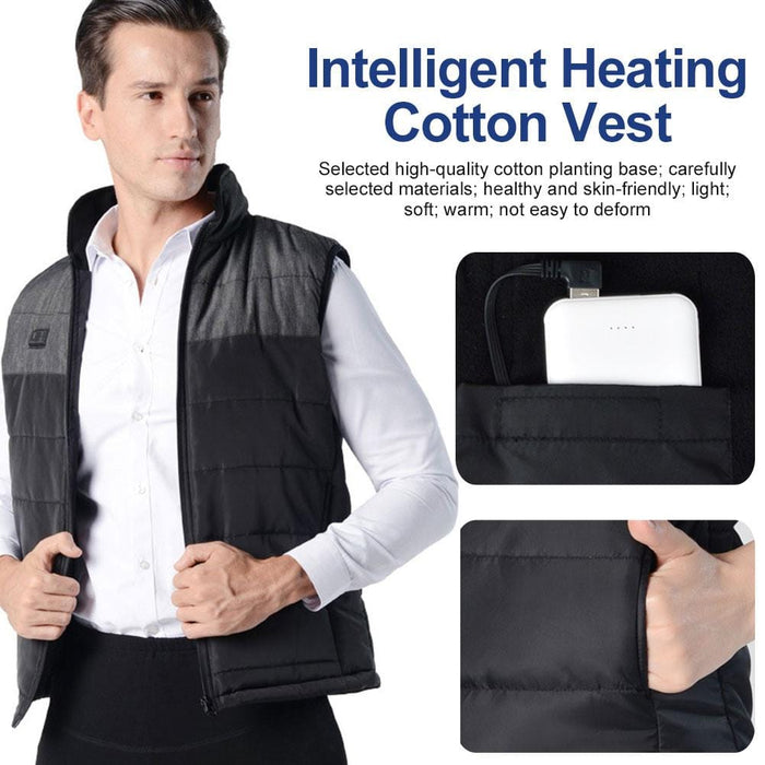 Outdoor Men/Women Electric Heated Winter Vest