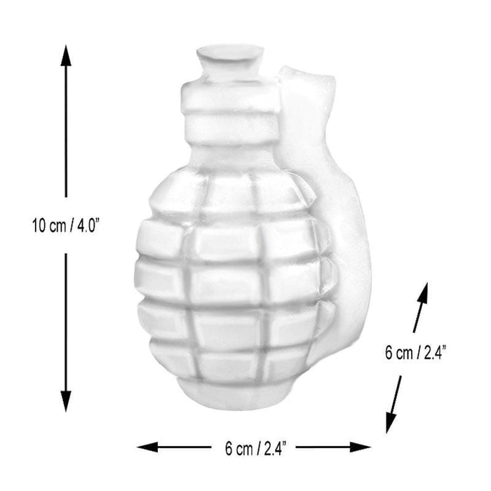 New 3D Grenade Shape Ice Cube Mold Ice Cream Maker Party Drinks Silicone Trays Molds Kitchen Bar Tool, A Great Mens Gift