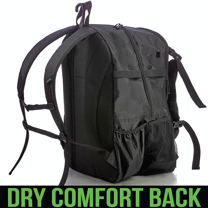 Advantage Baseball Bag - Baseball Backpack with External Helmet Holder for Baseball, T-Ball &amp; Softball Equipment &amp; Gear for Yout