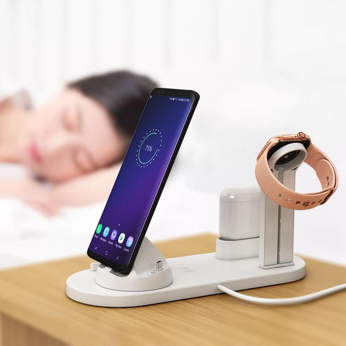 3 in 1 QI Wireless Charging Dock Charger for iphone
