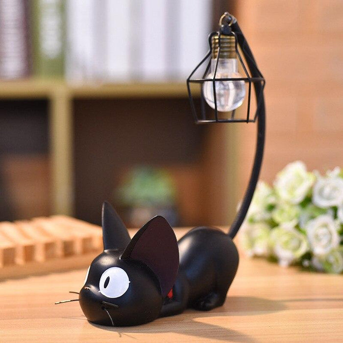 Children's table lamp with magic cartoon cat night light LED luminaire night lamp for baby boy Birthday Gift home decoration