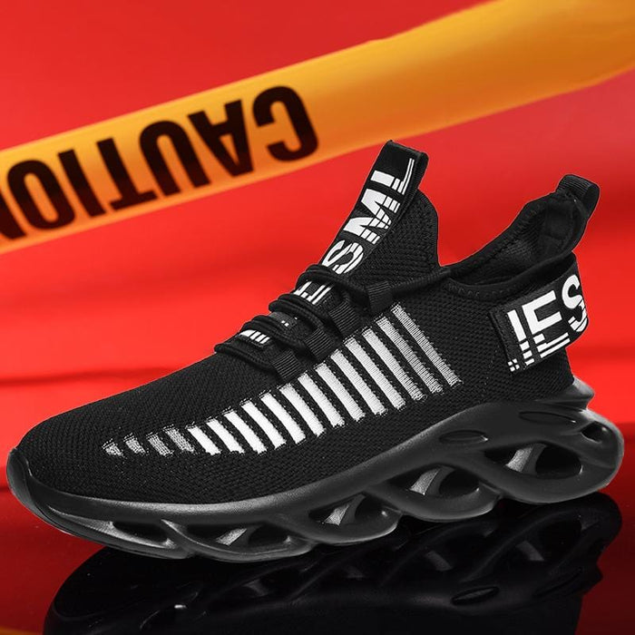 2020 new men's running shoes large size sneaker summer casual white thick bottom twist shoes comfortable breathable mesh design