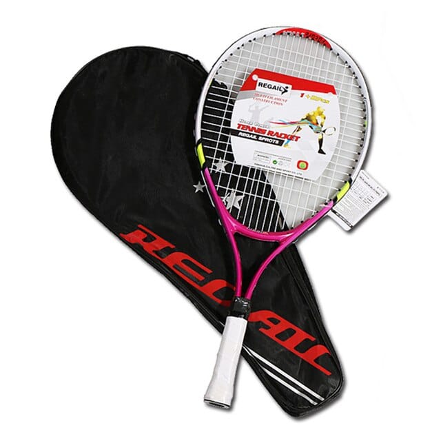 Newly Kids Junior Children Sports Tennis Racket Aluminum Alloy Pu Handle Tennis Racket Raquete Beach Tennis