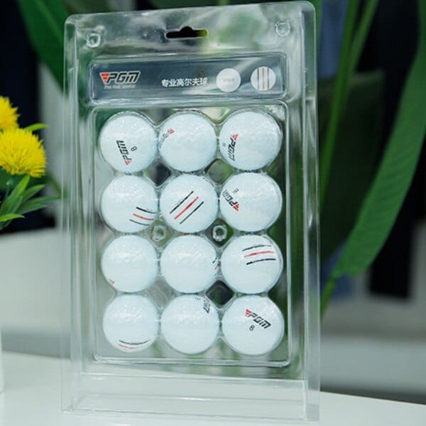 PGM Golf Balls Three Piece Match Ball TPU with Triple Line Soft and Controllable Hits Golf Accessories Q027