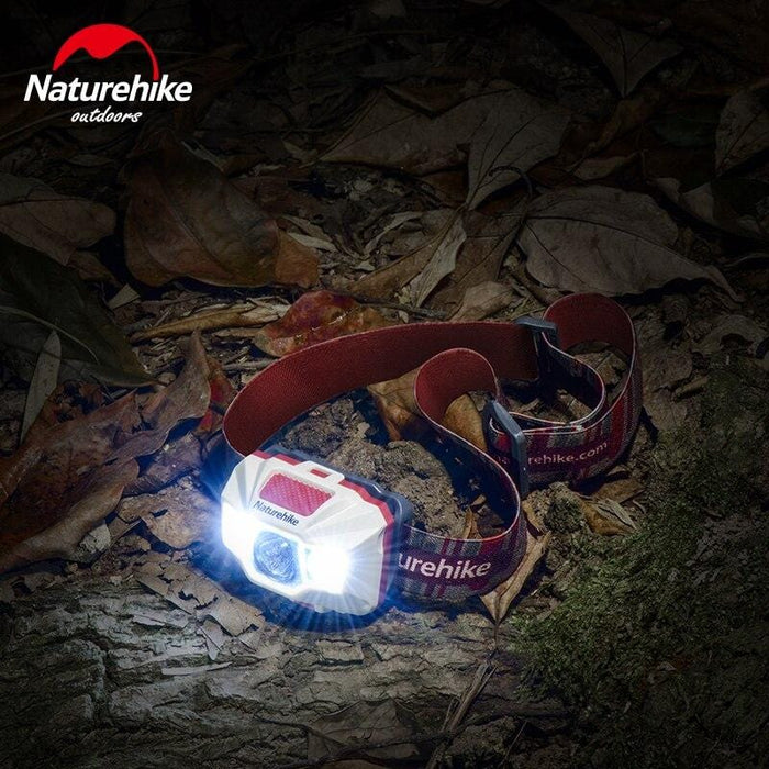 Naturehike Lightweight lithium battery usb charging head lamp highlight waterproof outdoor led night fishing head light headlamp