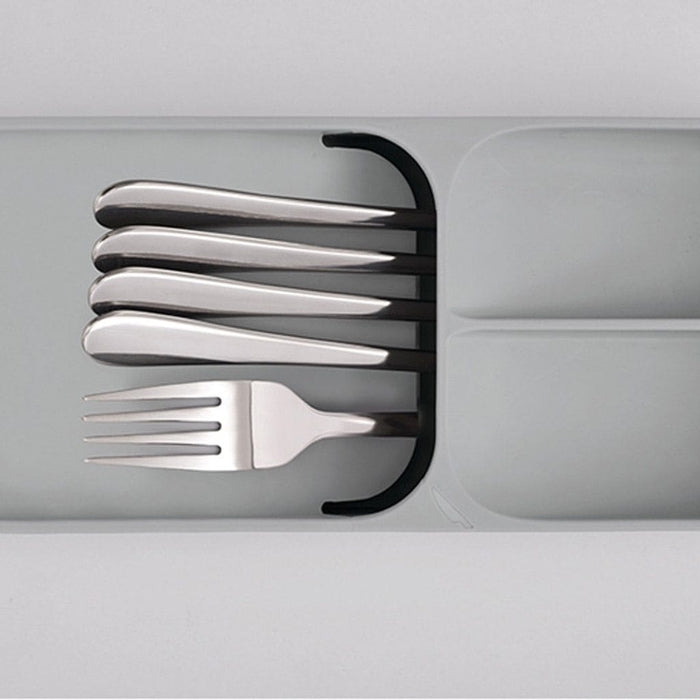 Stainless steel kitchen storage cutlery rack