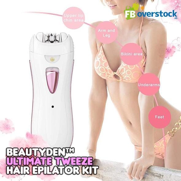 BeautyDen?  Ultimate Tweeze Hair Epilator Kit