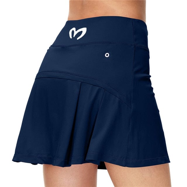 Women Sports Tennis Skirts Golf Skirt Fitness Shorts Short Quick Dry Sport Skort Pocket Yoga Shorts High Waist Athletic Running