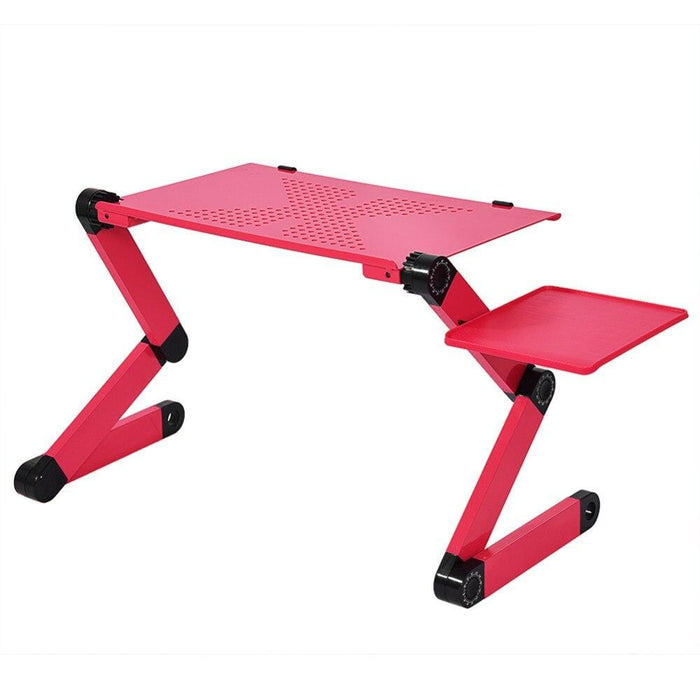 360 Degree Adjustable Laptop Desk Computer Foldable Stand Desk Table Tray Bed Mouse Holder