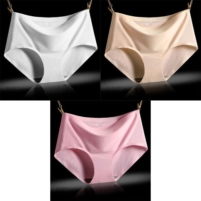 BZEL Hot 3Pcs/lot Sexy Panties Women's Set Panties Solid Female Underwear