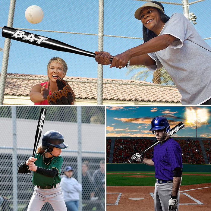 New Aluminum Alloy Thickened Baseball Bat And Softball Gloves Ball 20-25inch Five Colors Outdoor Sports Home Person Self-Defense