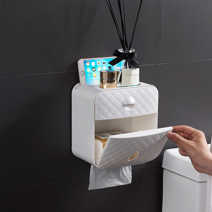 Toilet Roll Holder Waterproof Paper Towel
