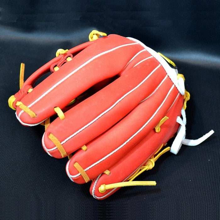 All Cowhide Full Finger Fill Hard Baseball Glove Inside Outdoor Male Professional Left Hand Training Match Softball Practice 12