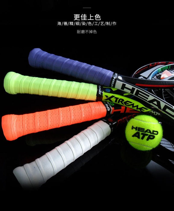 Anti Slip Head Overgrip Tennis Sweatband Grip Racket Padel Accessories Shock Absorber Raquete De Tennis Badminton Training