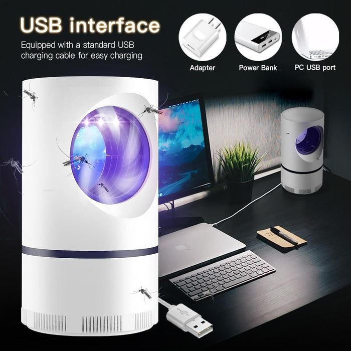 IngHoo USB Mosquito lamp Safe Mute No-radiation UV anti-mosquito light Suitable for office dormitory bedroom living room hotel