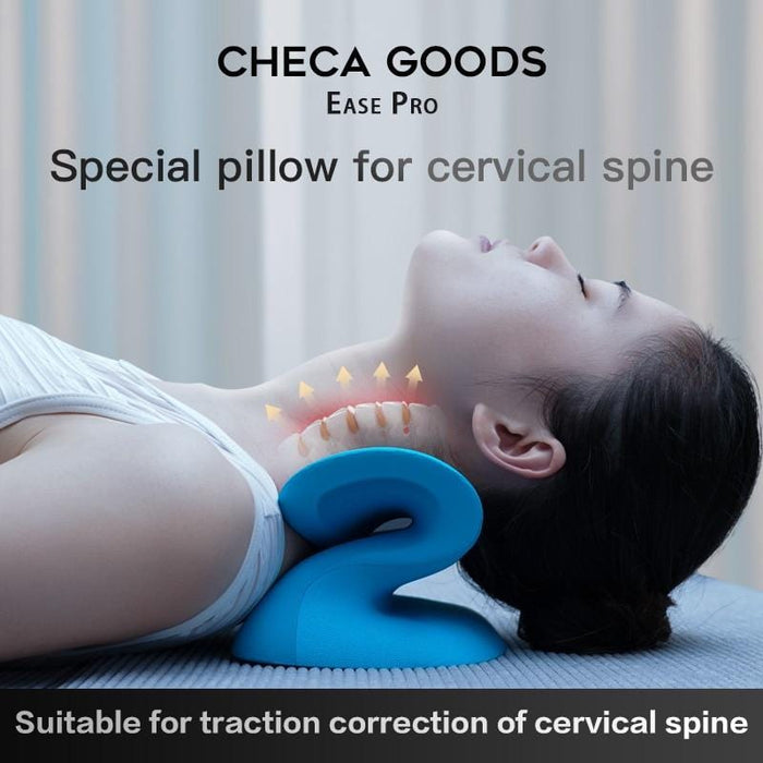 CHECA GOODS neck pillow bedding pillows S-type Slow rebound cervical traction Orthopedic Pillow for Neck Pain Sleeping pillows