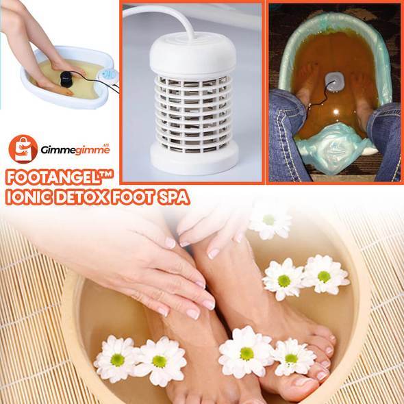 FOOTANGEL IONIC DETOX FOOT SPA CHI CLEANSE UNIT